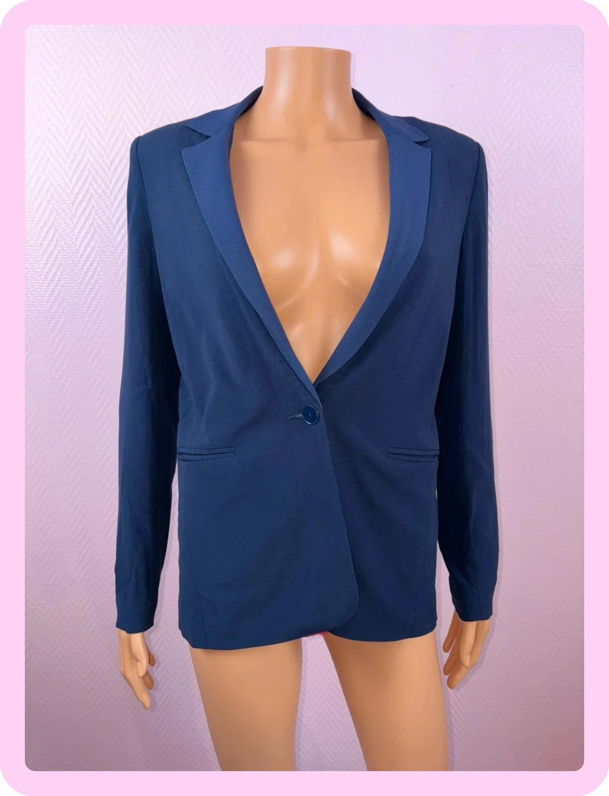Casaco feminino Sandro tamanho xl em ótimo estado – photo 2